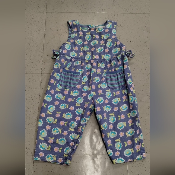 Vintage Gymboree Baby Girls Floral Bubble Romper xx small fairycore - Picture 2 of 16